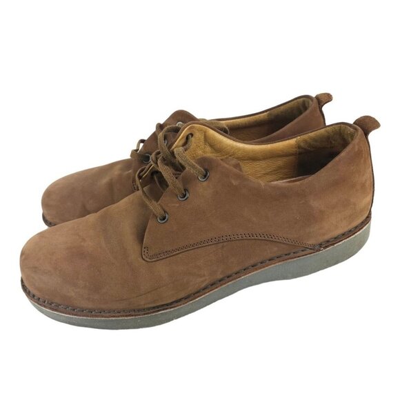 Samuel Hubbard Free Brown Nubuck Leather Casual Comfort Shoes M1100-011 Size 13M